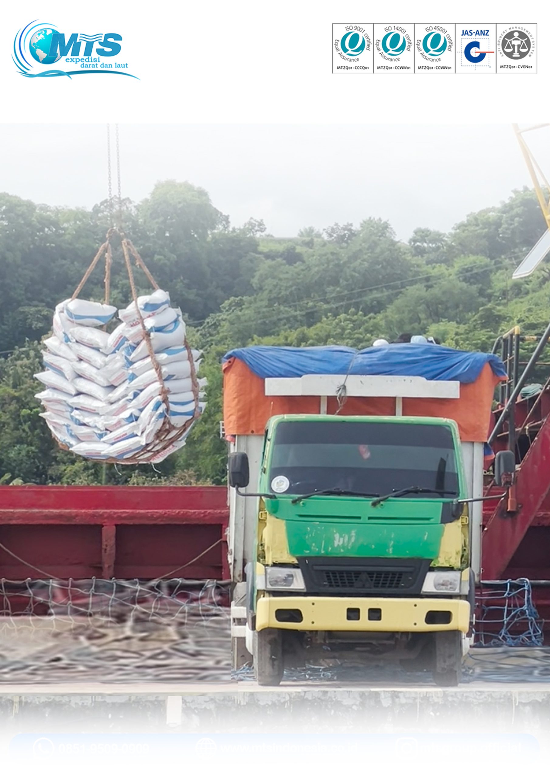 Handling Pembongkaran Pupuk NPK 50Kg